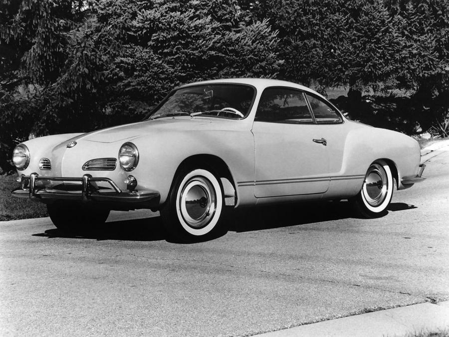  Volkswagen Karmann-Ghia Coupe (Typ 14) 1955 года  (фото 24 из 28)